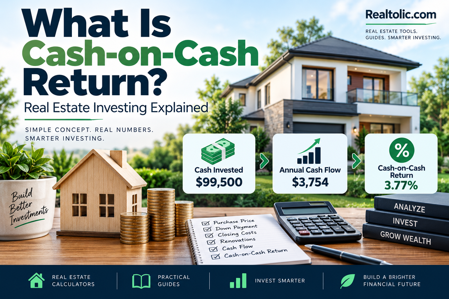 What is cash-on-cash return in real estate