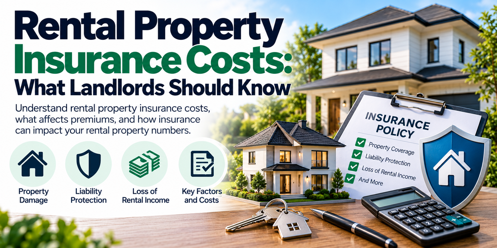 Rental property insurance costs for landlords