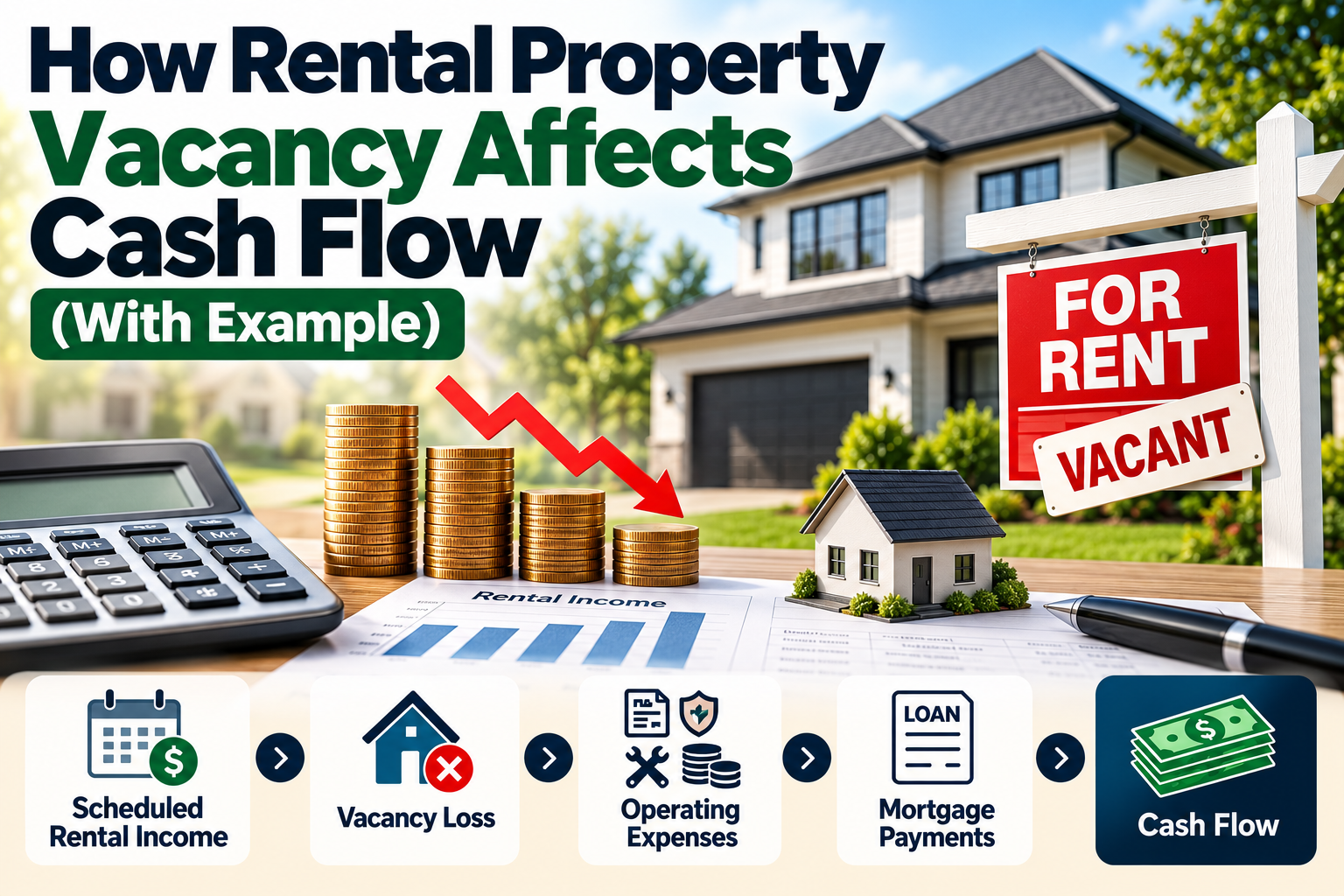 How rental property vacancy affects cash flow